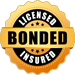 licensed, bonded & insured