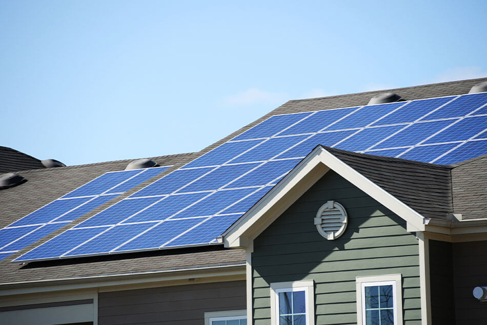 roof installed solar panels central illinois